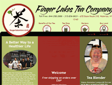 Tablet Screenshot of fingerlakestea.com